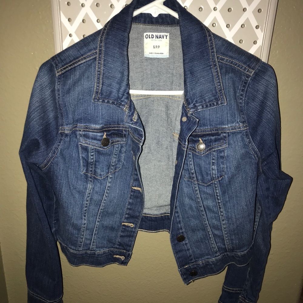 Old navy jean jacket!